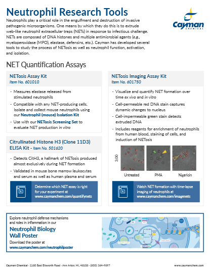 <p>Neutrophil Research Tools<br></p>